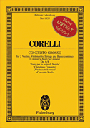 cover Concerto Grosso Op. 6 No. 8 in G Minor Study Scores sheet music cover